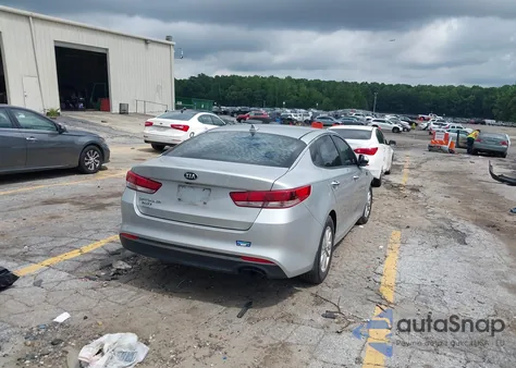 2017 Kia Optima Lx из США, поврежденный, VIN KNAGT4L31H5177543